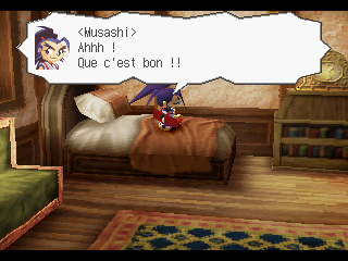 Brave Fencer Musashi dialogue in French