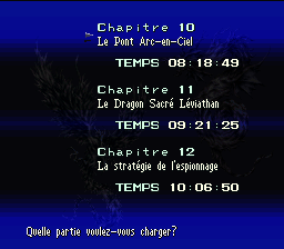 The load screen in French, from the current build